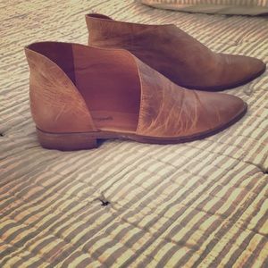 Free people cutout booties